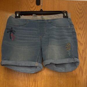 SO, girls denim shorts, 14 chambray